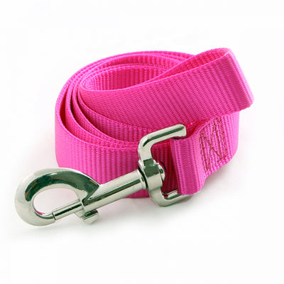 Toy Doggie™ - Hot Pink Nylon Dog Leash