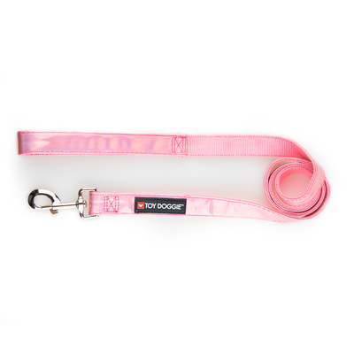 Toy Doggie™ - Pink Holographic Dog Leash | Prisma Collection